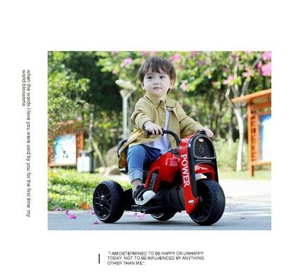 Iluminación y música personalizables para niños Niños eléctricos Motocicleta Viajar en coche