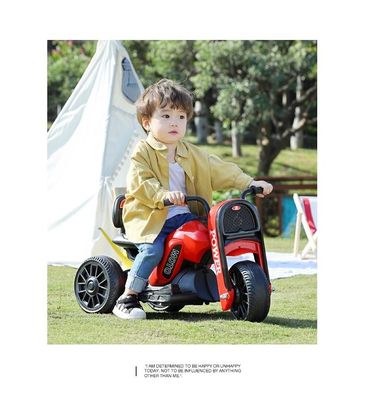 Iluminación y música personalizables para niños Niños eléctricos Motocicleta Viajar en coche