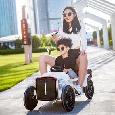 Coche eléctrico para niños con remolque 12V Batería de energía de viaje en coche Tractor directo
