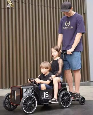 Coche eléctrico para niños con remolque 12V Batería de energía de viaje en coche Tractor directo
