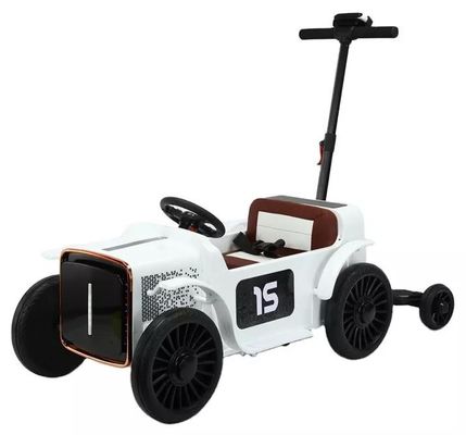 Material de plástico PP 12V coche de juguete eléctrico con control parental y remolque
