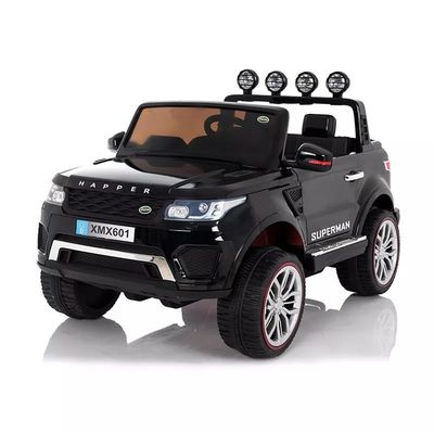 Control remoto 12V Motor de cuatro ruedas Batería operada Niños Viajar en coche para niños pequeños Azul