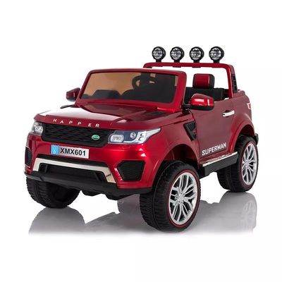Control remoto 12V Motor de cuatro ruedas Batería operada Niños Viajar en coche para niños pequeños Azul