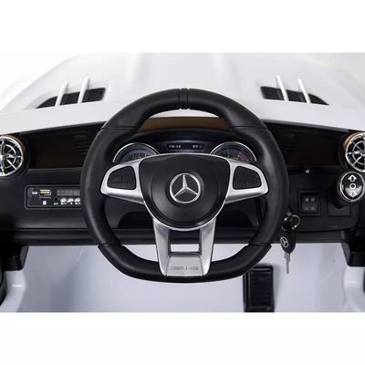 Coche eléctrico para niños Autorizado Dos asientos Control remoto 12v Paseo en juguetes para niños