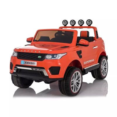 Control remoto 12V Motor de cuatro ruedas Batería operada Niños Viajar en coche para niños pequeños Azul