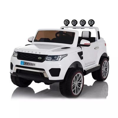 Control remoto 12V Motor de cuatro ruedas Batería operada Niños Viajar en coche para niños pequeños Azul