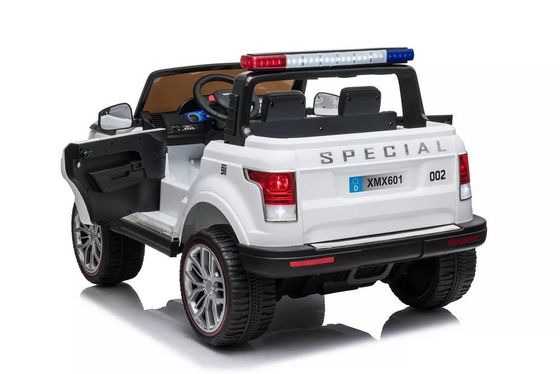 Black Ride On Baby Policía eléctrica SUV coche con control remoto juguete para niños grandes