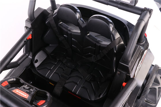 2022 Niños de juguete eléctrico amarillo que viajan en automóvil con control remoto para niños incluido