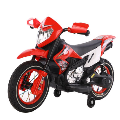 Niños 6V montan en el coche motocicleta motocicleta eléctrica con PP plástico tipo naranja