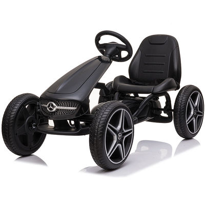 Licenciado Kids Go Kart Coche de juguete para niños Batería Alimentada con 4 ruedas Pedal no eléctrico