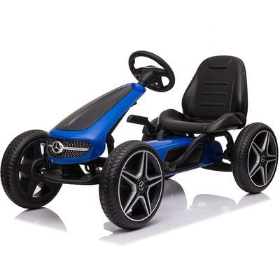 Licenciado Kids Go Kart Coche de juguete para niños Batería Alimentada con 4 ruedas Pedal no eléctrico