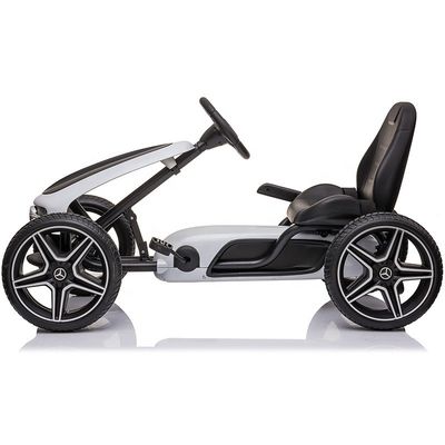 Licenciado Kids Go Kart Coche de juguete para niños Batería Alimentada con 4 ruedas Pedal no eléctrico