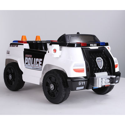 Suministro directo Niños Juguete Paseo en coche 2 plazas 6V 12V coche de policía eléctrico para niños