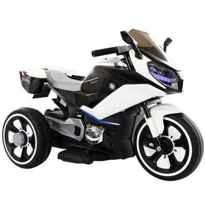 Accesible para el presupuesto de plástico blanco de 6v de conducción eléctrica en automóviles Juguetes de motocicleta para niños