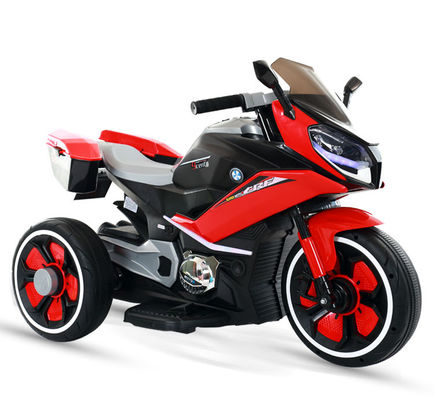Accesible para el presupuesto de plástico blanco de 6v de conducción eléctrica en automóviles Juguetes de motocicleta para niños