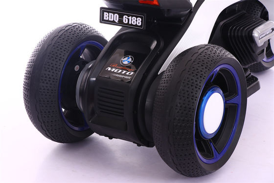 Juguete de motocicleta eléctrica para niños con función musical de educación temprana y carga máxima de 30 kg