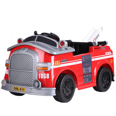 2022 Hot Ride On Car 6V 12V Electric Fire Track Car Toy para niños y niñas