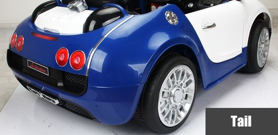 Autos eléctricos de juguete para niños con material plástico y motor 550 * 2