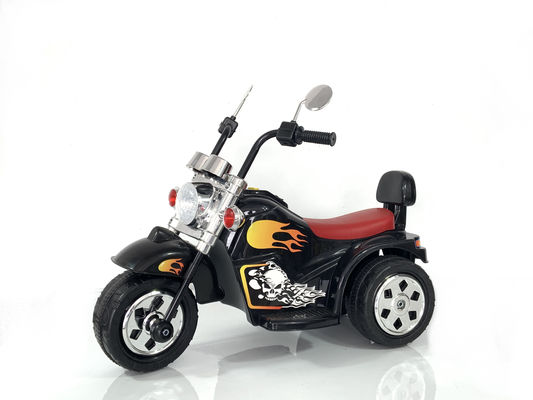 Enduro de plástico de tres ruedas eléctricos niños viajan en el coche con luces y velocidad ajustable
