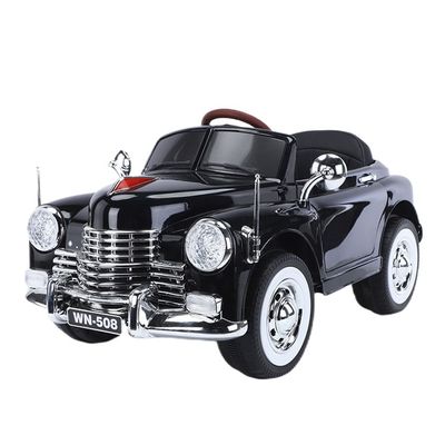 Pintura roja/negra Niños eléctricos viajan en coches 12V con USB/MP3 para niños