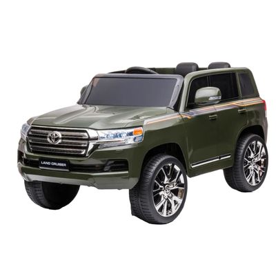 Conducción por control remoto en el coche para niños 2022 Diseño con licencia Land Cruiser coche eléctrico infantil