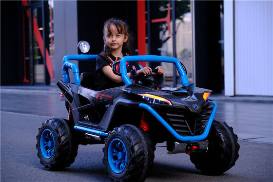 Juguetes eléctricos de batería de plástico unisex para niños en automóviles de color amarillo brillante