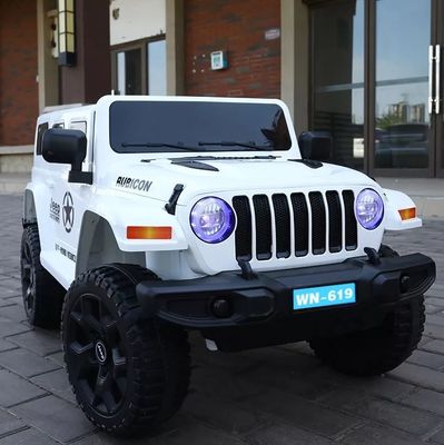 Música y control remoto Coche de juguete de 4 ruedas para niños 12V Motor incluido Tamaño de cartón 110X60X48