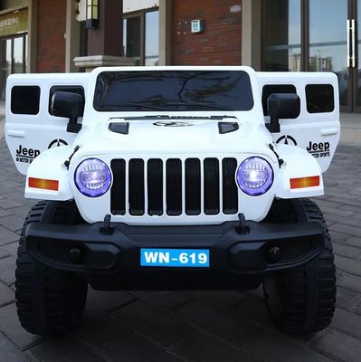 Música y control remoto Coche de juguete de 4 ruedas para niños 12V Motor incluido Tamaño de cartón 110X60X48