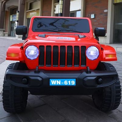 Música y control remoto Coche de juguete de 4 ruedas para niños 12V Motor incluido Tamaño de cartón 110X60X48