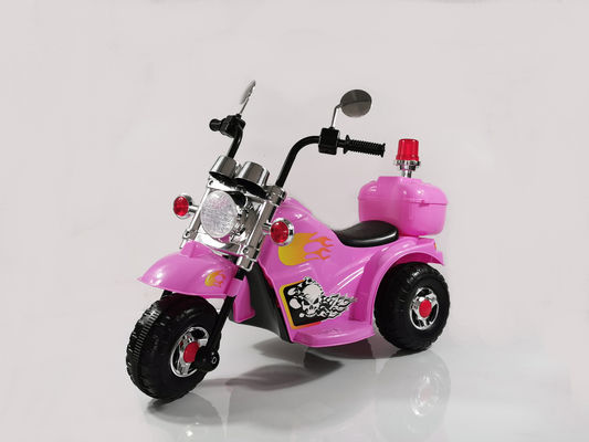Tres ruedas eléctricas en motocicleta para niños Motor de 18W Tamaño de cartón 53 * 36 * 32.5cm