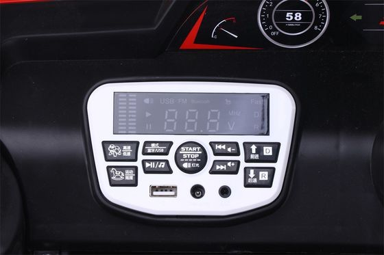 12v UTV Batería para bebés juguete eléctrico Monster Truck coche con descuento personalizado en blanco