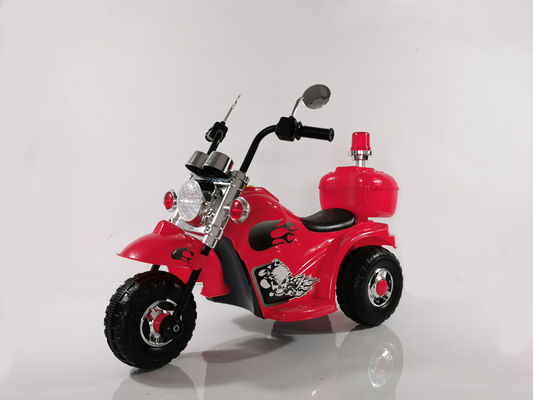Tres ruedas eléctricas en motocicleta para niños Motor de 18W Tamaño de cartón 53 * 36 * 32.5cm