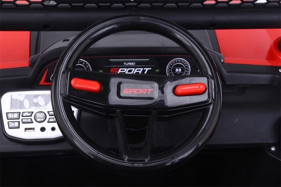 12v UTV Batería para bebés juguete eléctrico Monster Truck coche con descuento personalizado en blanco