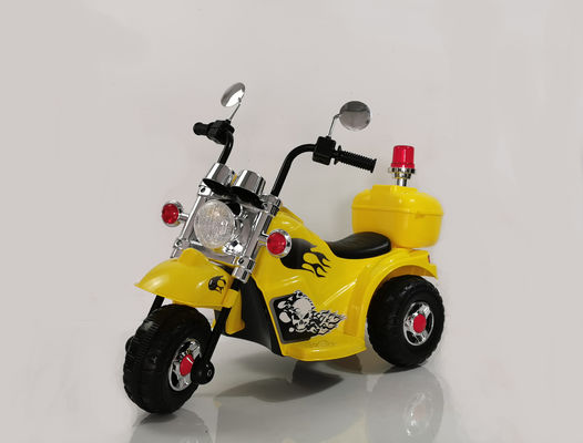 Tres ruedas eléctricas en motocicleta para niños Motor de 18W Tamaño de cartón 53 * 36 * 32.5cm