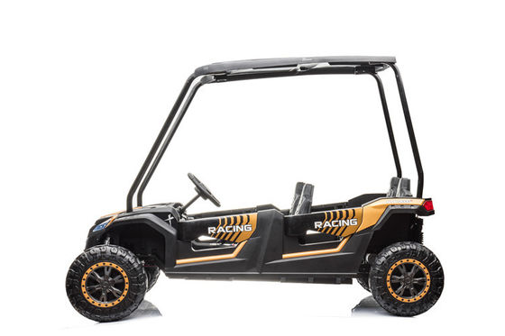 24v Batería 4x4 UTV de plástico Cuatro plazas coche eléctrico para niños con Carport 4 ruedas