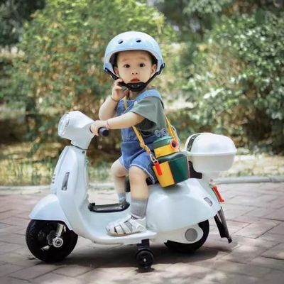 Rojo de los niños de electricidad paseo en el coche de la motocicleta juguetes para niños Motor 380 * 2 material plástico