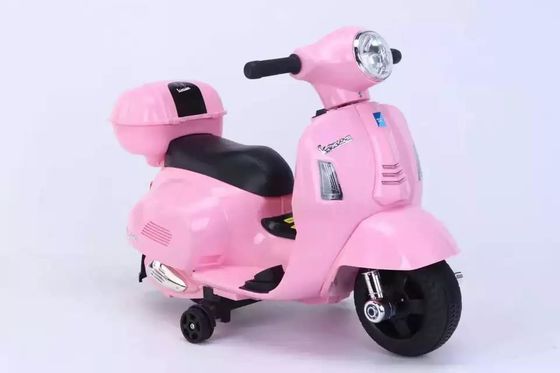 Rojo de los niños de electricidad paseo en el coche de la motocicleta juguetes para niños Motor 380 * 2 material plástico