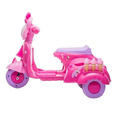 2022 Motocicleta eléctrica para niños con coche lateral Bucket Car Tamaño del producto 79.3*67*58cm