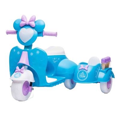 2022 Motocicleta eléctrica para niños con coche lateral Bucket Car Tamaño del producto 79.3*67*58cm