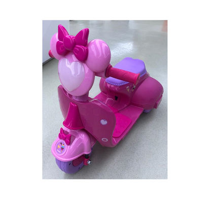 390 * 1 Motor 6v Bebé eléctrico rosa motocicletas Scooters Viajar en coche para niños juguetes