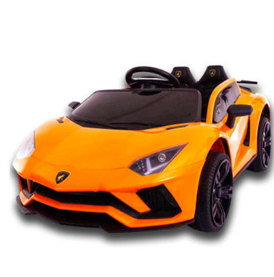 Viaje en coche de plástico Niños juguetes Autos remotos Vehículo eléctrico para niños Mini coches de dos plazas