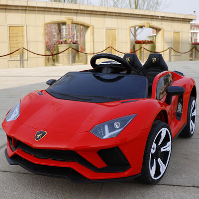 Viaje en coche de plástico Niños juguetes Autos remotos Vehículo eléctrico para niños Mini coches de dos plazas