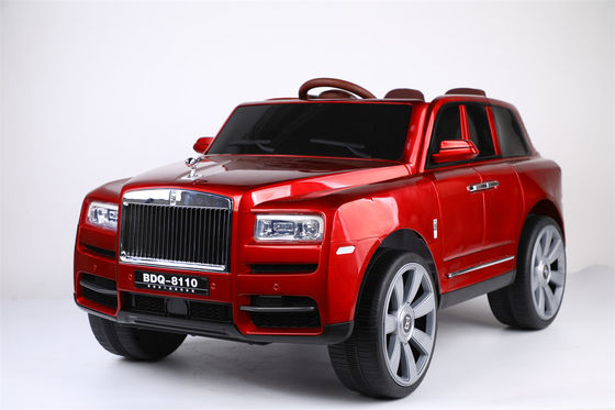 2022 4 ruedas de plástico juguete batería eléctrica bebé paseo en coche cartón tamaño 118.5X64.5X46.5cm