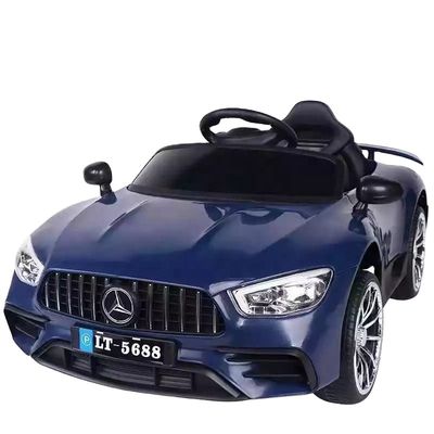 Batería de 12 V Ruedas eléctricas blancas Coche de juguete con control remoto y arranque de una llave