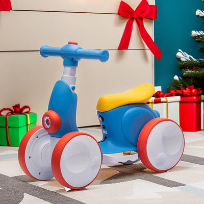 Scooter para niños de 0 a 24 años con función de control remoto y rueda de plástico