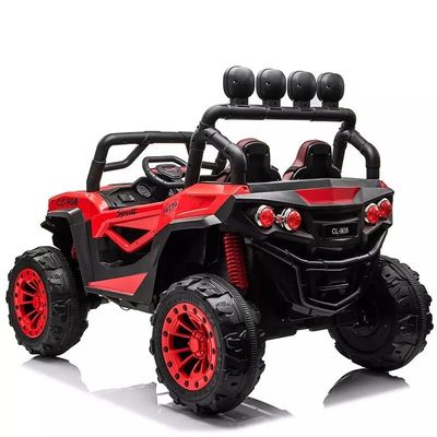 Coche de plástico personalizado para niños multifuncional 12v 24v eléctrico paseo en juguetes