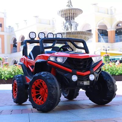 Coche de plástico personalizado para niños multifuncional 12v 24v eléctrico paseo en juguetes