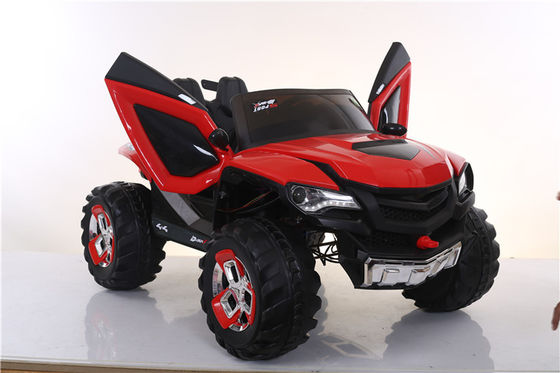 12V de plástico con tracción a las cuatro ruedas multifunción paseo en coche de juguete con función MP3 para niños