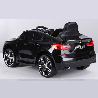 Juguete eléctrico para niños negro 2022 En coche 6V/12V con control remoto y cinturón de seguridad