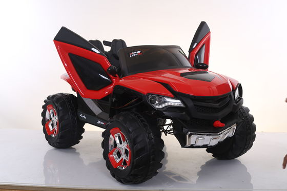Coches eléctricos de policía de 12 V para niños con tracción a las cuatro ruedas multifunción